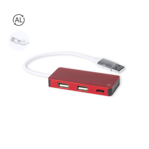 1992, Puerto USB 2.0 fabricado en aluminio reciclado, con posibilidades de reciclaje casi infinitas, sin perder sus propiedades originales y consumiendo menos energía en este proceso. Incluye puerto Tipo C y 2 puertos USB, con entrada dual USB/Tipo C. Presentado en caja individual de diseño kraft.  Fabricado conforme a estándares RoHS, con sistema de bloqueo para evitar cortocircuitos. 1 Puerto Tipo C. 2 Puertos USB 2.0
