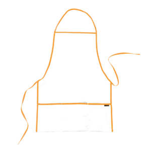 MANDILTRIPLEBOLSA, Mandil de Tergal de tres bolsas de 48 x18 cm y con bies alrededor (a elegir)