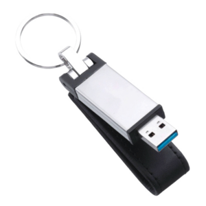 LD227P-4GB, USB Tipo Llavero de PIel con Metal