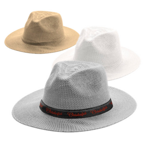 4600, Sombrero en material sintético de sobrios colores con confortable cinta interior a juego.
