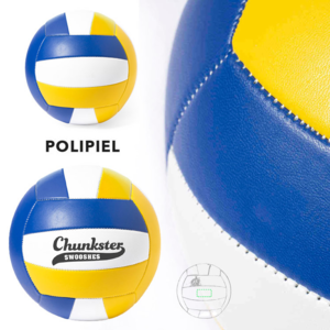 6968, Balón de voleibol en suave polipiel, tamaño 5. De original diseño tricolor y presentado en bolsa individual. Tamaño: 5