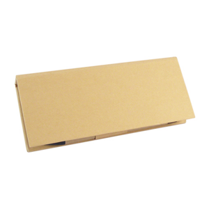 DK-048, Kit ecologico de escritorio milan con notas adhesivas (220 cuadradas en 2 colores), banderitas de colores (500 en 5 colores), regla de 12 cm y boligrafo con tinta negra