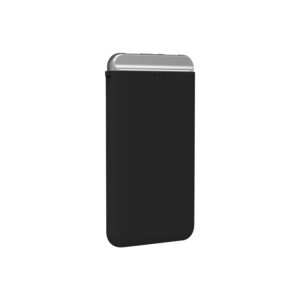 TH-091, Power bank fabricada en plástico ABS, con display indicador de carga, salida tipo C y 2 entradas USB, capacidad 10,000 mAh.
