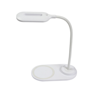 TH-179, Lámpara Bolognia. Lámpara con 20 luces led, cable flexible, cargador inalámbrico, 3 intensidades de luz. Incluye cable USB para carga y caja de cartón individual.