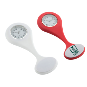 RJL4611, Reloj flexible con seguro para colgar en la ropa, auxiliar para la toma de pulso.