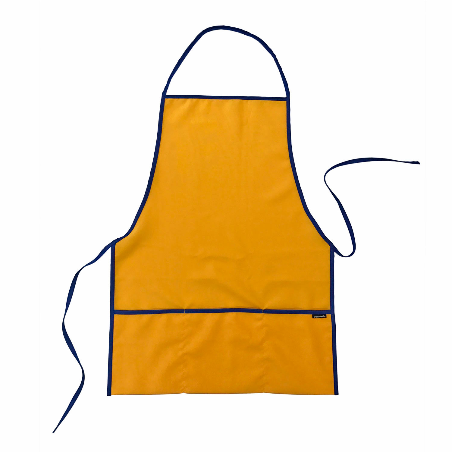 MANDILTRIPLEBOLSA, Mandil de Tergal de tres bolsas de 48 x18 cm y con bies alrededor (a elegir)