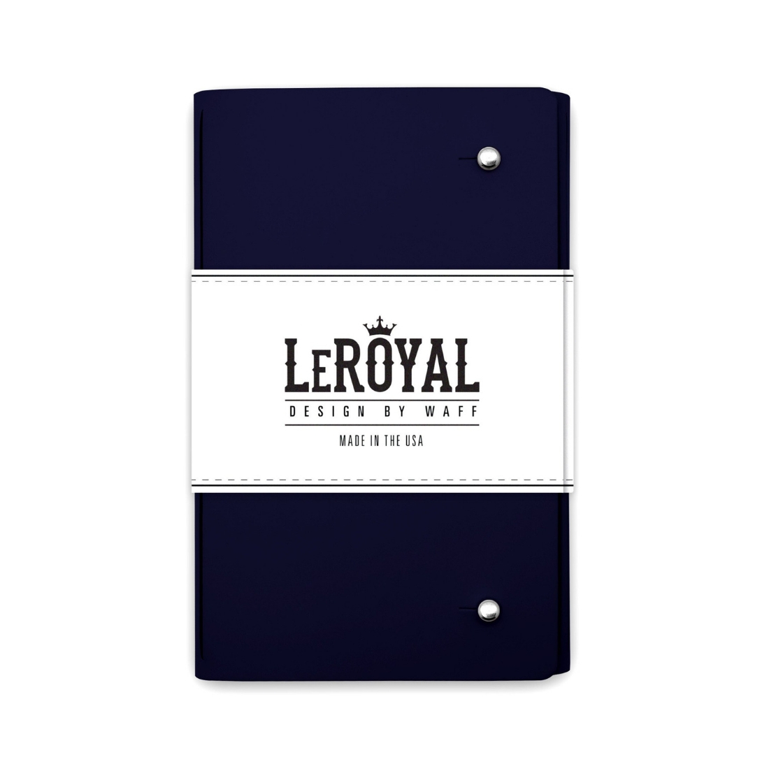 SLOFI135, Le Royal Recycled Leather Notebook Red