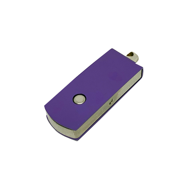 LD163-8GB, USB Retráctil tipo Navaja 100% Metálico