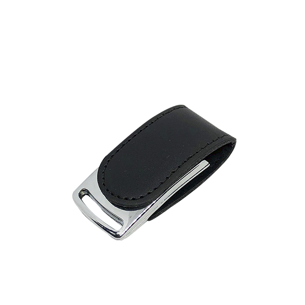 LD228P-4GB, USB Tipo Llavero de PIel con Metal