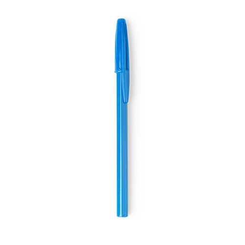 2469, Bolígrafo Universal de Carioca de capucha en clásico diseño con cuerpo de suave acabado brillante en vivos colores. Tinta azul.