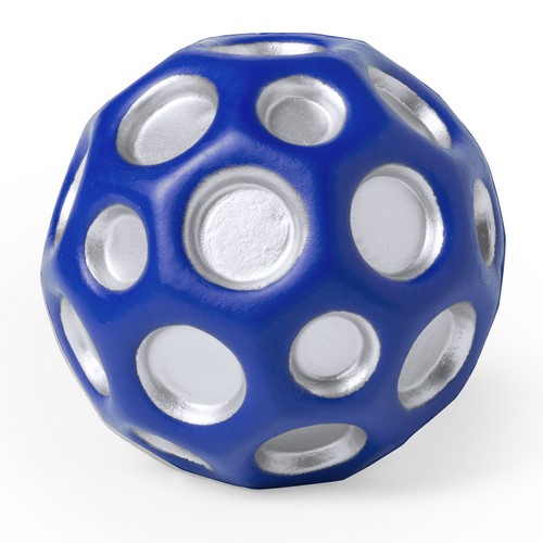 5824, Original bola antiestrés que bota en vivos colores y suave cuerpo con acolchado de PU brillante.