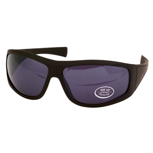 9993, Gafas de sol de diseño deportivo y con protección UV400 en resistente pasta de variados colores. Protección UV400