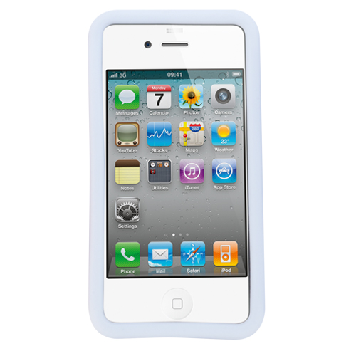 3964, Práctica funda para smarthone en resistente y suave silicona de llamativos colores. Diseñada para gamas de iPhone 4, 4s, 5, 5s y SE