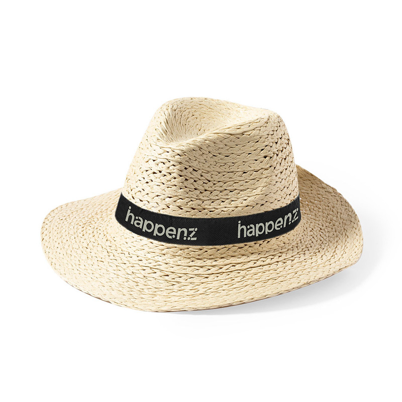 1036, Sombrero de alta calidad en material sintético y acabado natural. Ajustable desde el interior y con confortable cinta interior a juego. Ajustable