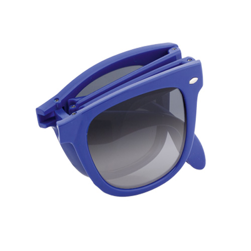 4310, Gafas de sol plegables con protección UV400 de clásico diseño. Con montura de acabado brillante en divertidos colores y lentes de color negro. Plegables. Protección UV400
