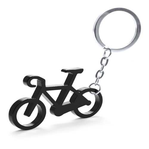 4589, Llavero en forma de bicicleta con cuerpo de aluminio en variados y vivos colores. Especialmente diseñado para marcaje en láser.