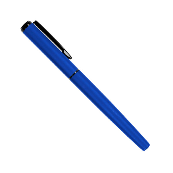 BL-099, Boligrafo metalico con tapon albury colores: azul, gris, negro y rojo, incluye estuche.