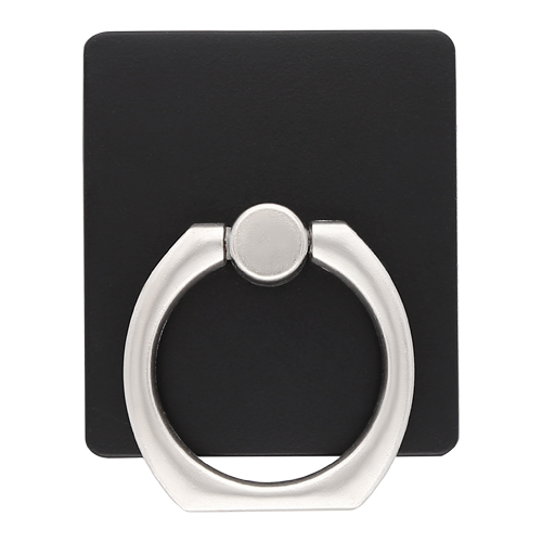 SO-074, Popsocket rectangular de plástico con anillo metálico.