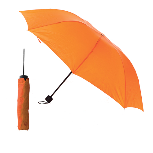 PM-03, Paraguas antiviento de bolsillo con mango de plástico rubber y funda.