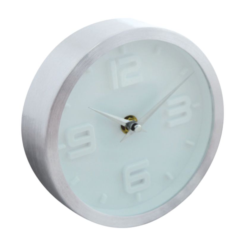 RL102, Reloj metalico de pared. Diametro 15 cm