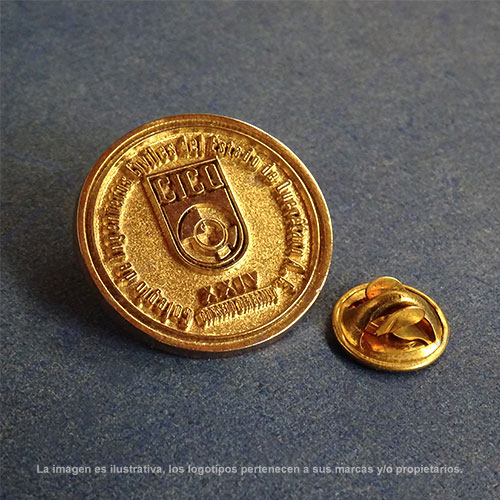 MED-003-Z, Medalla zamak 2 caras 25 cm2 total